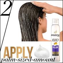 Pantene Pro-V Volume and Body foam conditioner 180ml