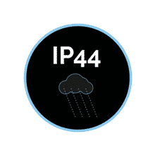 Duracell, IP44 weather proof