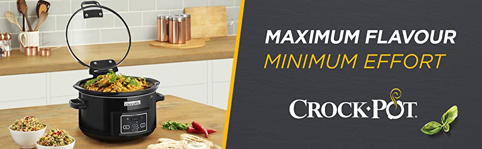 Crock-Pot Digital Hinged Lid Slow Cooker - Malaysian Chicken recipe