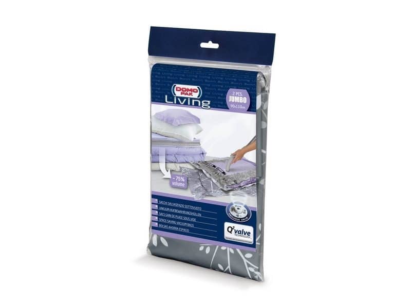 DOMOPAK VACUUM BAG JUMBO 90x110cm - 2Pcs
