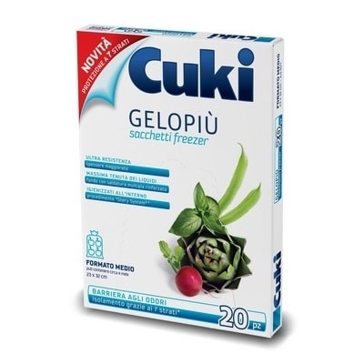 CUKI FOOD BAG MEDIUM 23X32CM
