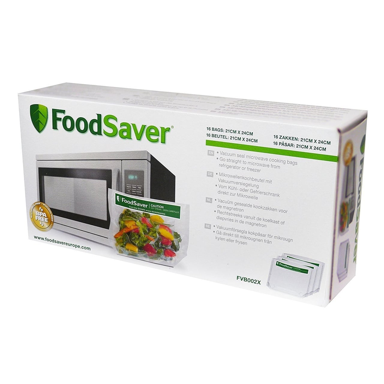 FOODSAVER VACUUM SEALER FREEZE & STEAM BAGS (950ML)