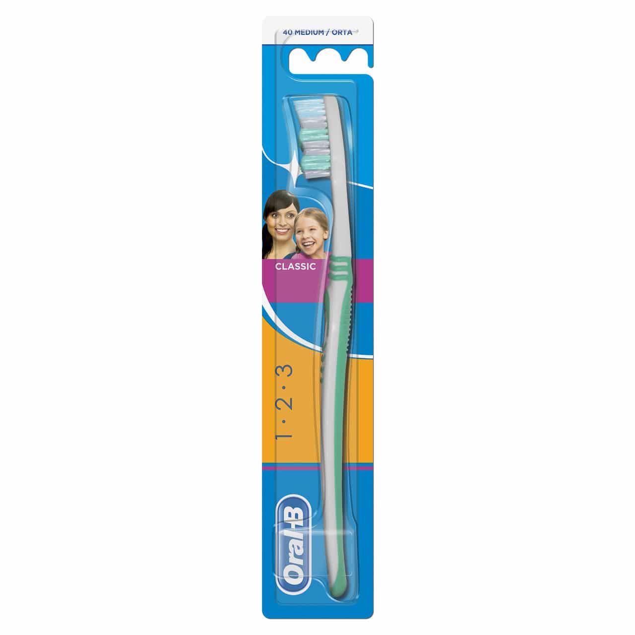 ORAL B TOOTHBRUSH CLASSIC 40MED
