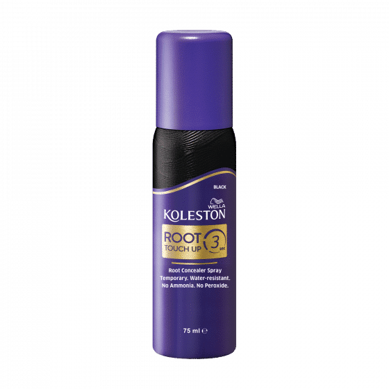 WELLA KOLESTON ROOT TOUCH UP SPRAY IN 3 SECONDS - BLACK (NEW)