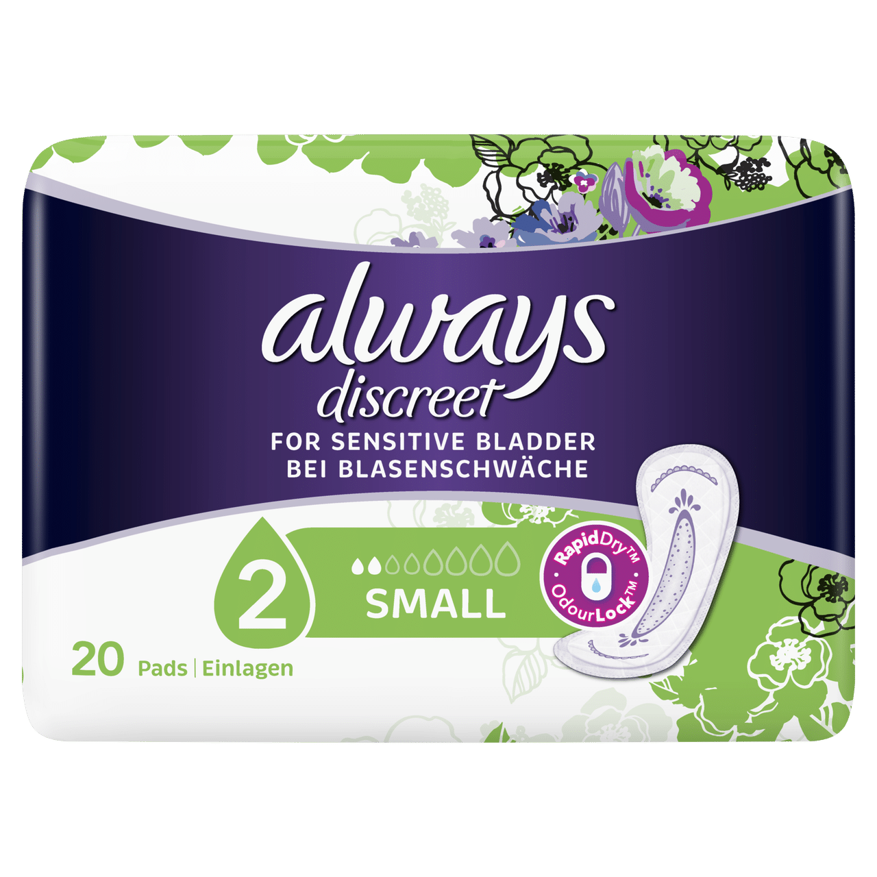 ALWAYS DISCREET SMALL BY 20 (NEW)
