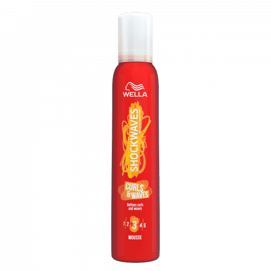 SHOCKWAVES MOUSSE CURLS & WAVES 200ML