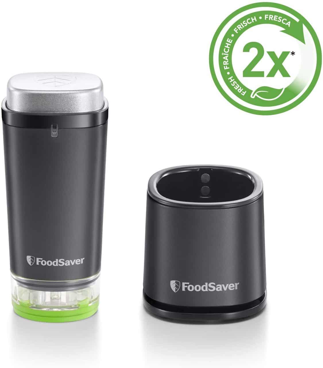 FOODSAVER VACUUM HANDHOLDER (BLACK)
