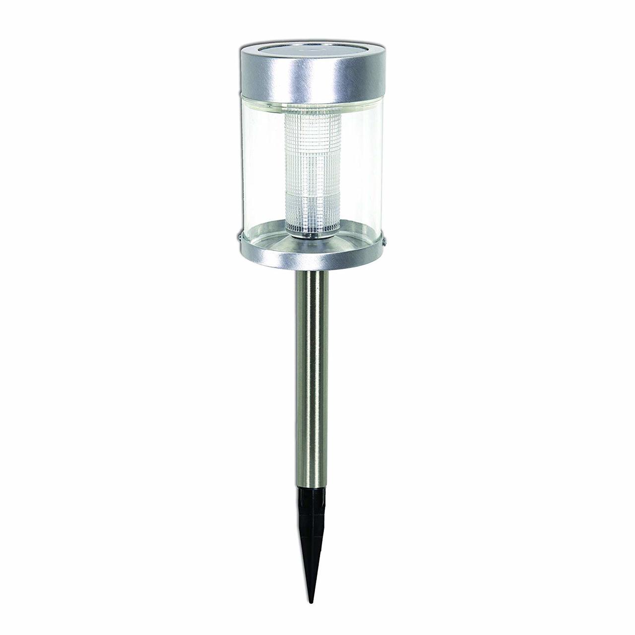 DURACELL SOLAR PATHWAY LIGHT - BRUSHED NICKEL 4PACK