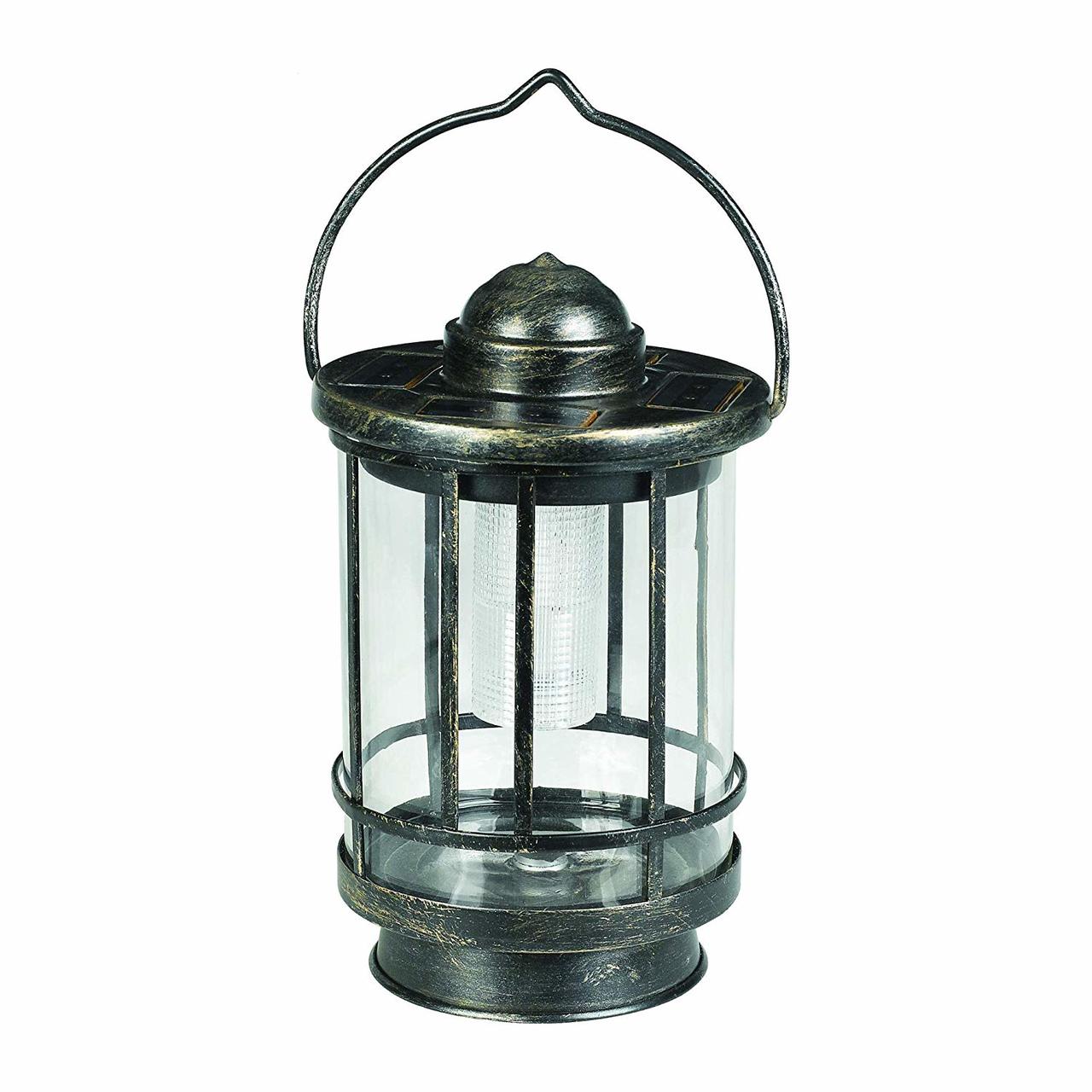 DURACELL SOLAR TABLE LIGHT - 5 LUMEN - BRUSHED NICKEL
