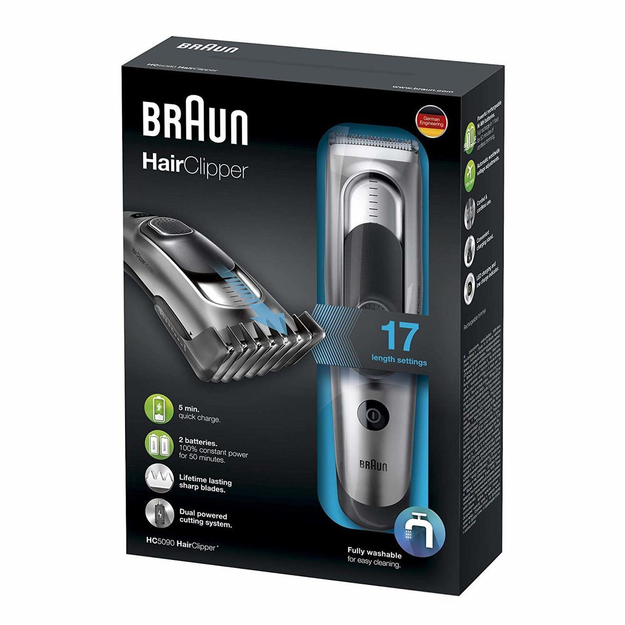 BRAUN TRIMMER HC5090 HAIR CLIPPER