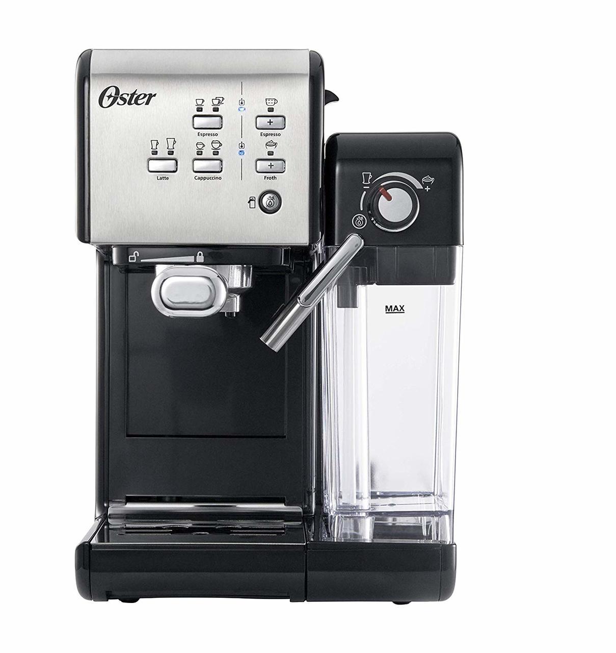 OSTER COFFEE MACHINE PRIMA LATTE II SILVER (NEW)