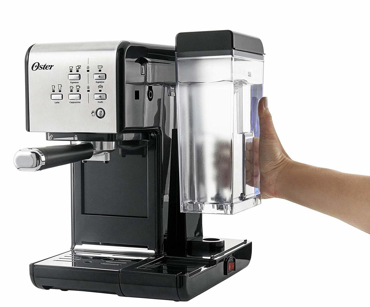 OSTER COFFEE MACHINE PRIMA LATTE II SILVER (NEW)