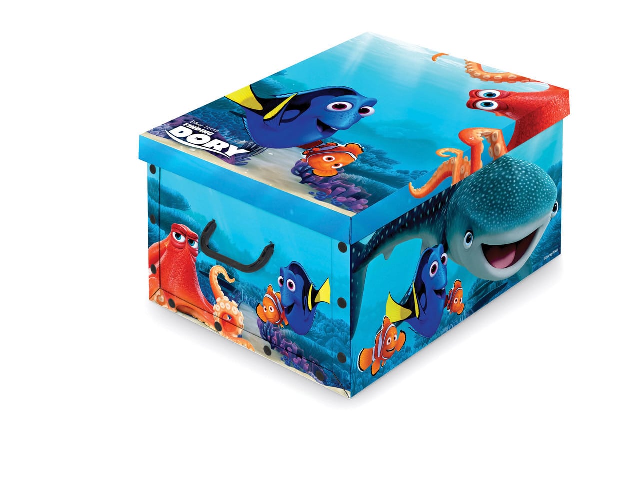 DOMOPAK BOX WITH HANDLES - DISNEY ASSORTED 50 x 39 x 24 cm