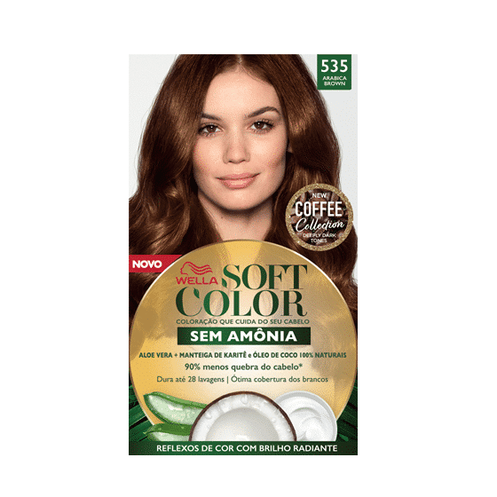 WELLA SOFT COLOR KIT RG 535 BROWN ARABICA