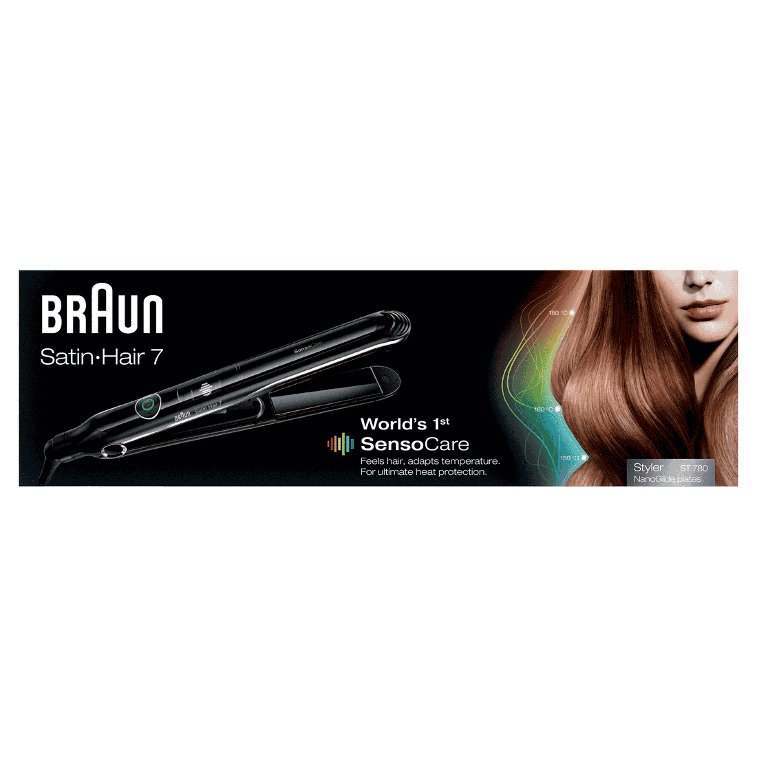 BRAUN HAIR STRAIGHTENER ST780 SATIN HAIR