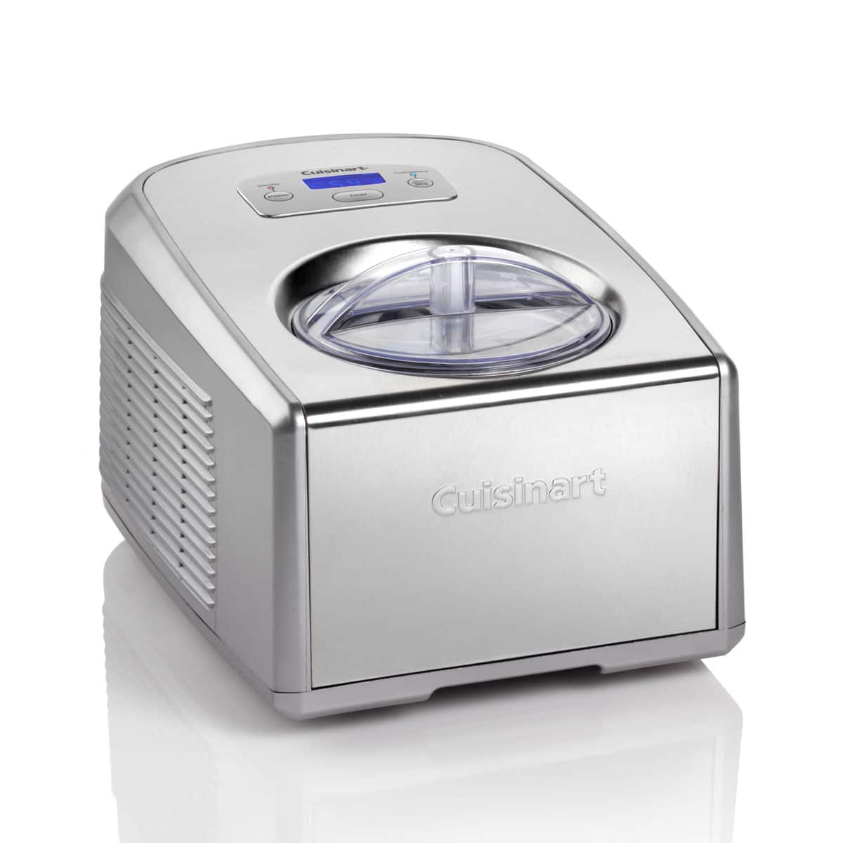 CUISINART ICE CREAM MAKER COMPRESSOR STAINLESS STEEL